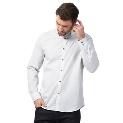 The Collection White printed shirt